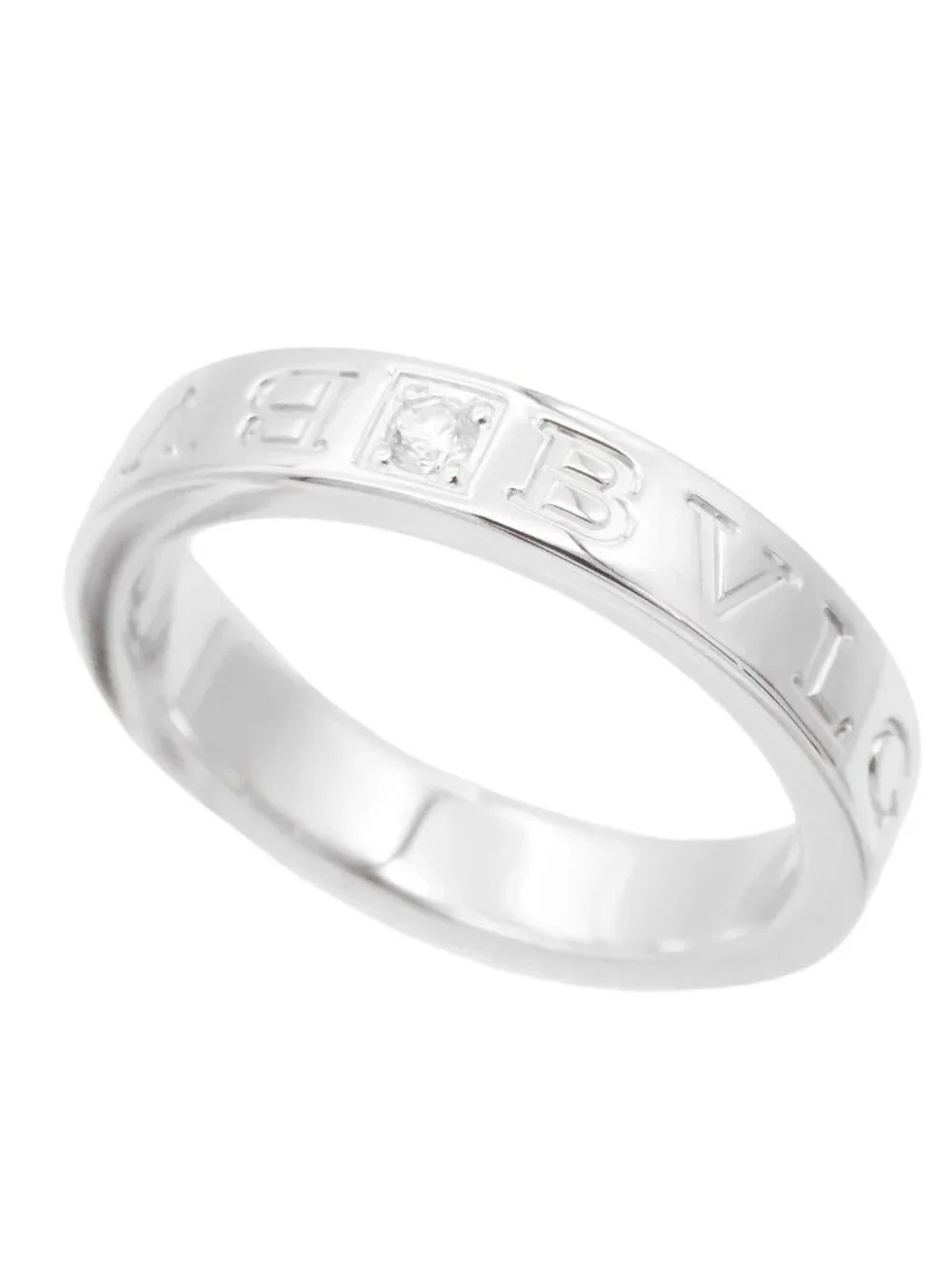 Bvlgari B.Zero1 Essential Ring White Gold 18k Diamond
